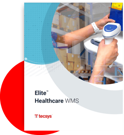 Elite Healthcare WMS Landing Page